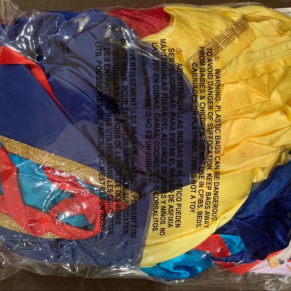 Womens Snow White Halloween Costume - large 10-12 new in packaging - Picture 2 of 2